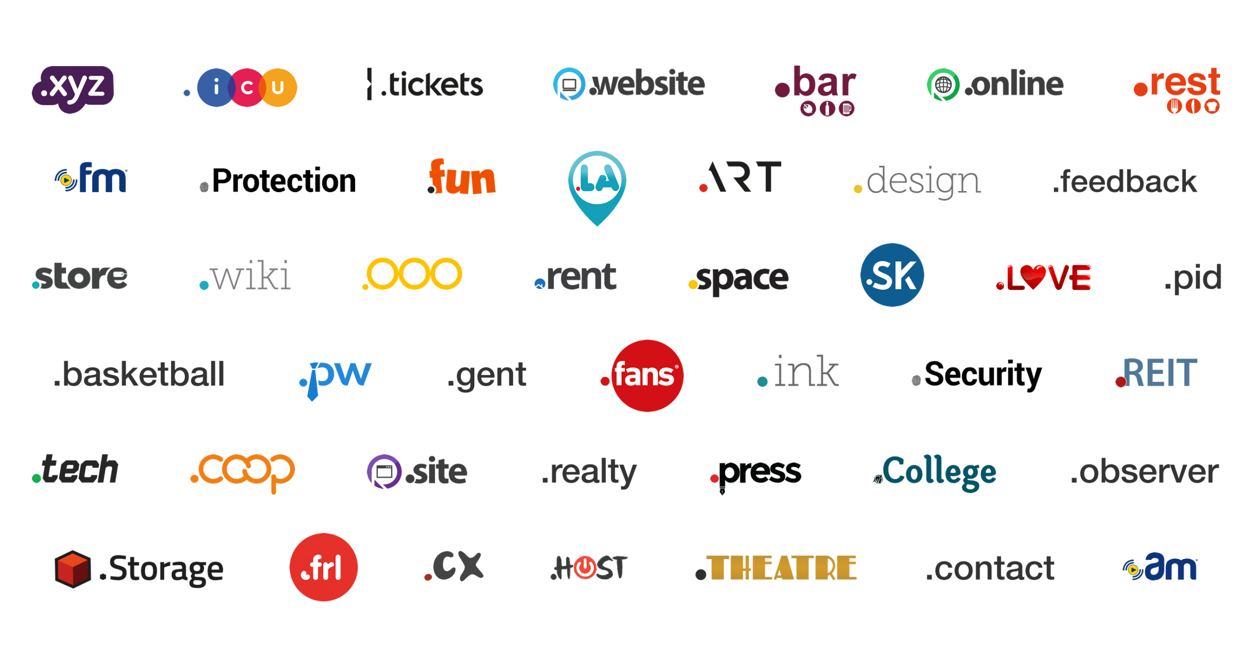 دامنه های عمومی کدامند؟