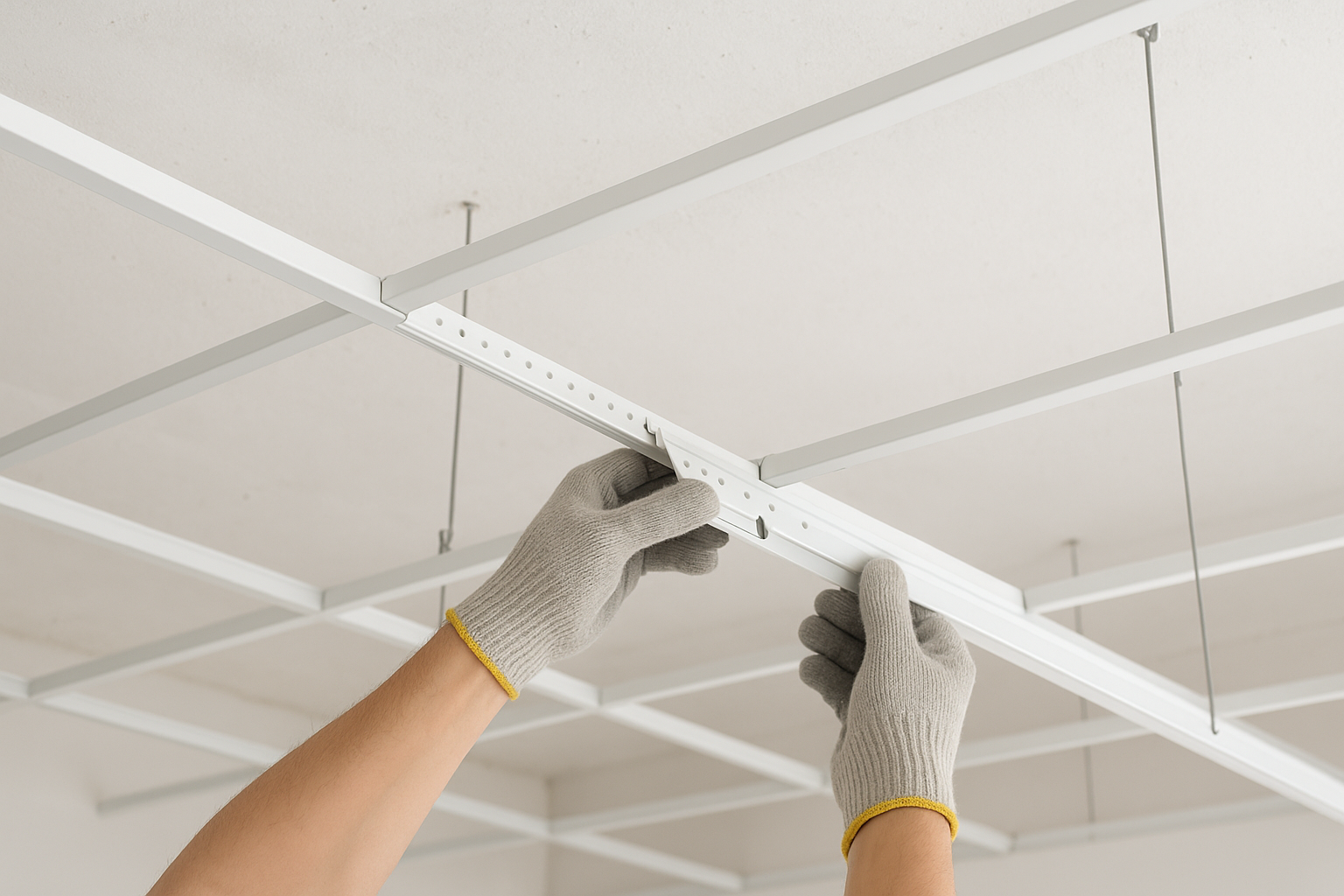 سپری کلیک ۳/۶۰ سفید؛ راهکاری سریع و استاندارد برای اجرای سقف کاذب 1 336007ab f932 4bd1 9024 77438810007c